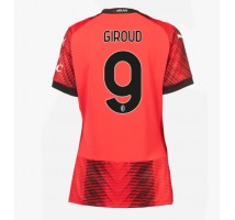 AC Milan Olivier Giroud #9 Koszulka Podstawowa damskie 2023-24 Krótki Rękaw